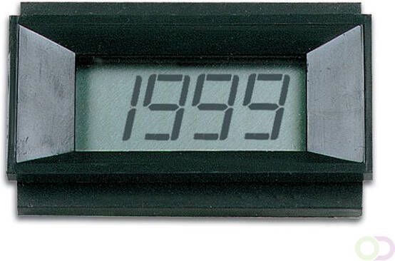 DIGITALE LCD PANEELMETER 9VDC