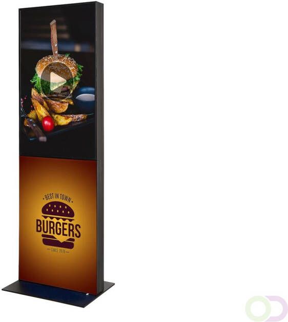 Digitale Totem Met Print Met 43" Samsung Scherm