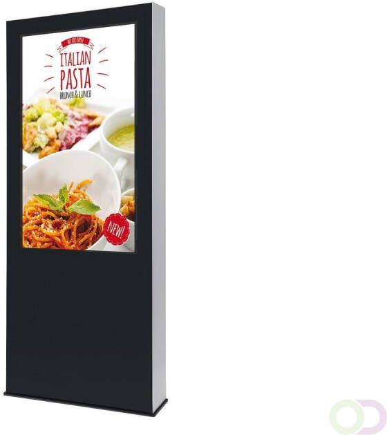 Digitale Totem Outdoor Met 55" Samsung Scherm