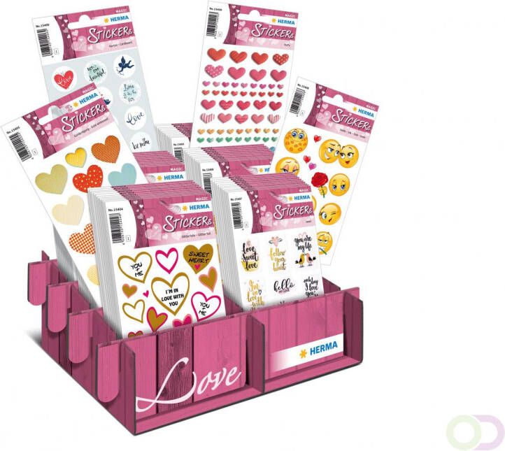 Herma Display stickers MAGIC love heart