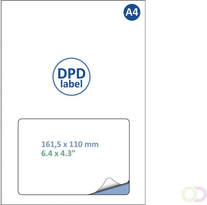 Iezzy Etiket DPD A4 1.000 vel 161 5x100 mm 1000 labels