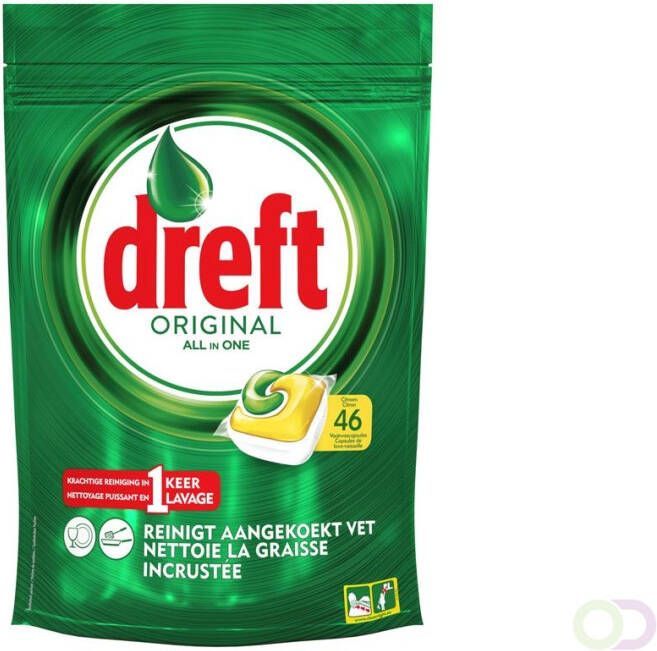 Dreft All in One Lemon vaatwas