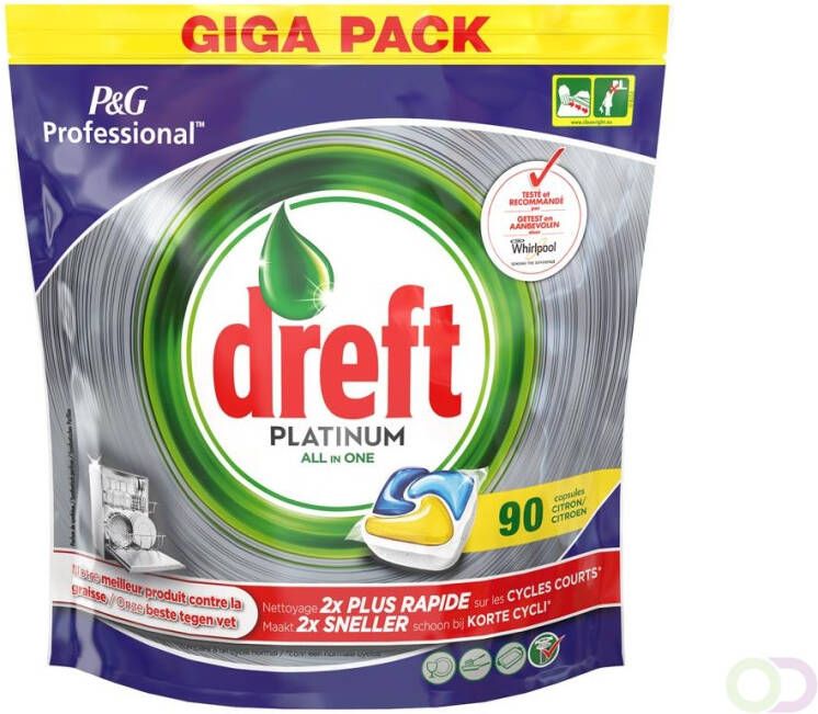 Dreft Pgp Aio Platinum Citroen 90Ct 3X90