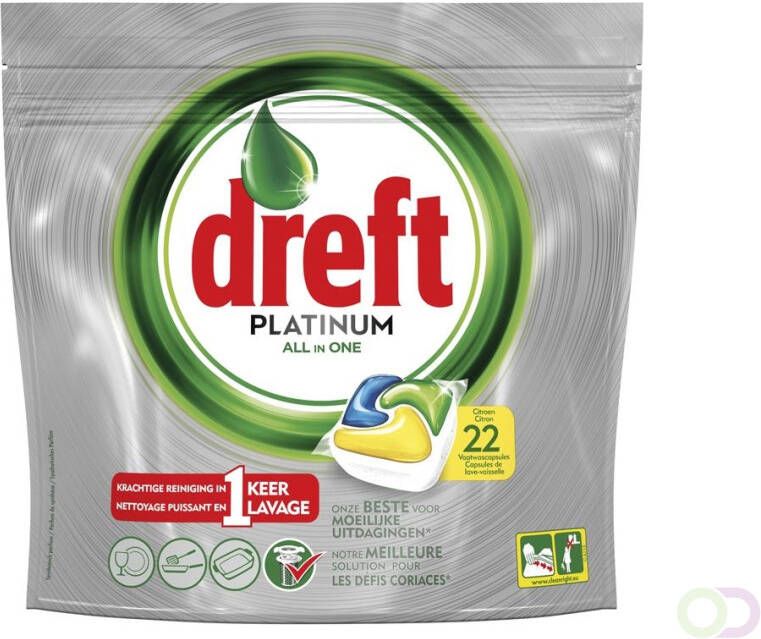 Dreft Platinum Lemon vaatwas