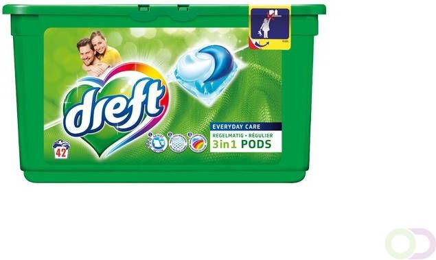 Dreft wasmiddel Regular PODS 42st