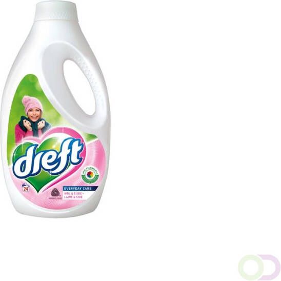 Dreft wasmiddel Vloeibaar Wol &amp Zijde 1.32L