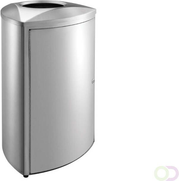 V-Part Driehoekige design afvalbak 70 liter