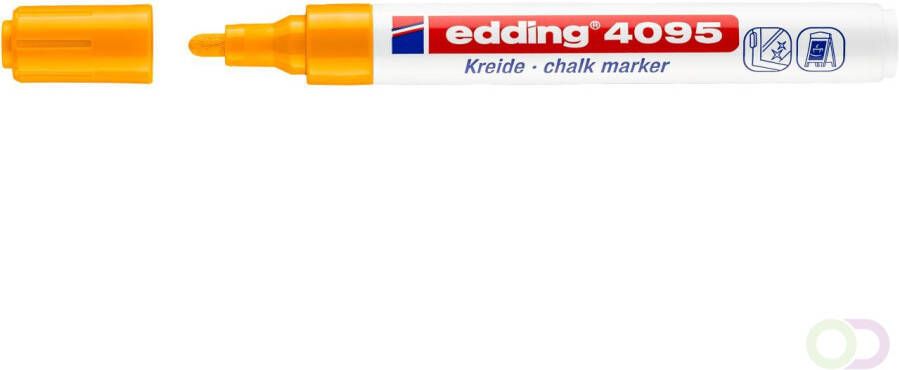 Edding Krijtstift 4095 rond neon oranje 2-3mm