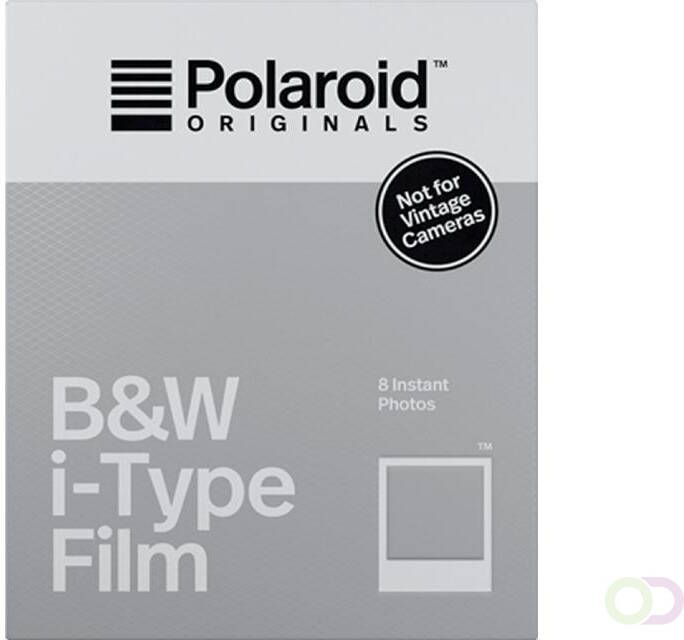 Film Polaroid Originals zwart wit instant film I-type