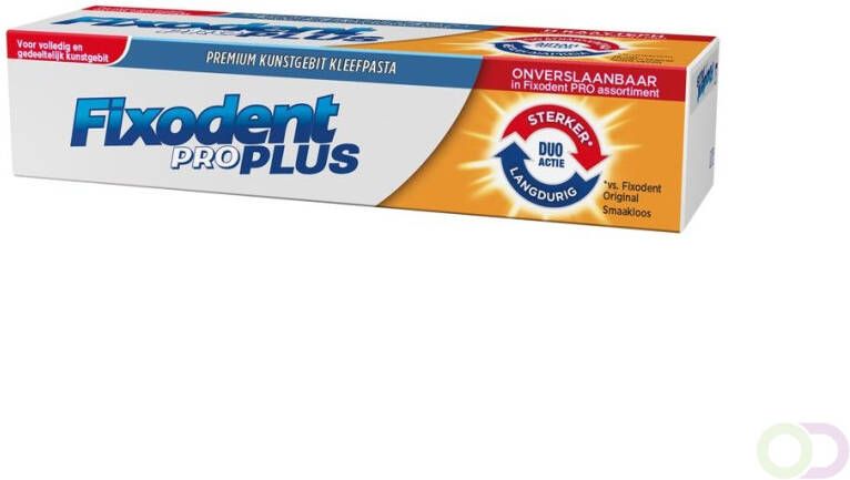 Fixodent Plus De beste fixatie Premium Kleefpasta 40 g