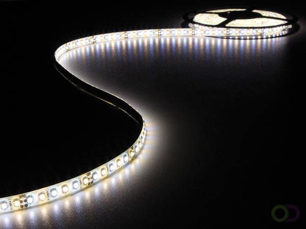 FLEXIBELE LED STRIP KOUD & WARM WIT 600 LEDs 5m 12V