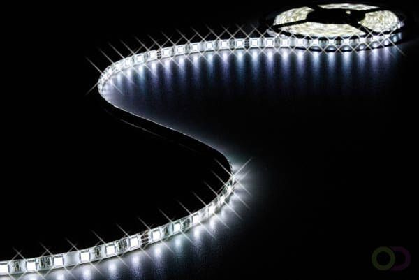 FLEXIBELE LED STRIP KOUD WIT 300 LEDs 5m 24V