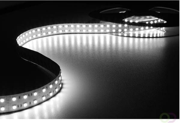 FLEXIBELE LED STRIP KOUD WIT 6500K 600 LEDs 5m 24V