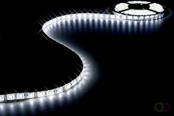 FLEXIBELE LED STRIP KOUDWIT 300 LEDs 5m 12V