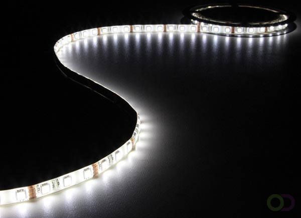 FLEXIBELE LED STRIP NEUTRAAL WIT 300 LEDS 5m 12V