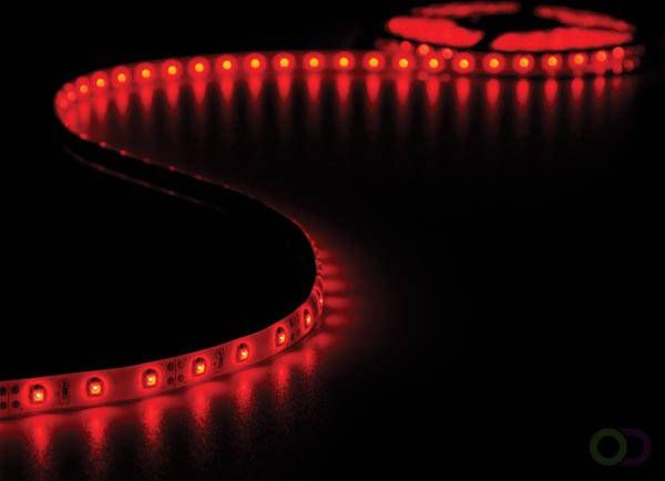 FLEXIBELE LED STRIP ROOD 300 LEDS 5m -12V