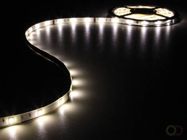 FLEXIBELE LED STRIP WARM WIT 150 LEDs 5m 12V