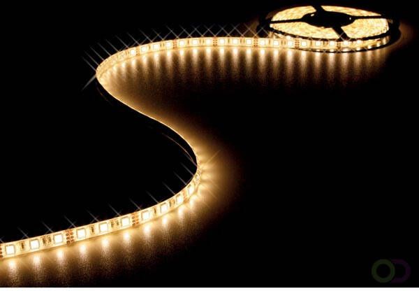 FLEXIBELE LED STRIP WARM WIT 300 LEDs 5m 12V