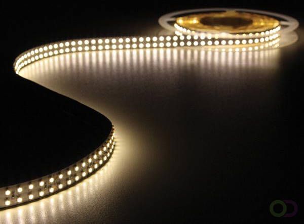 FLEXIBELE LED STRIP WARM WIT 3500K 1200 LEDs 5m 24V