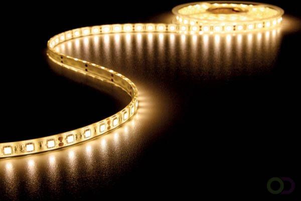 FLEXIBELE LED STRIP WARM WIT 3500K 300 LEDs 5m 12V