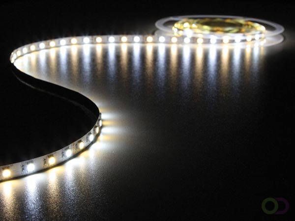 FLEXIBELE LEDSTRIP KOUD EN WARM WIT 300 LEDs 5m 24V