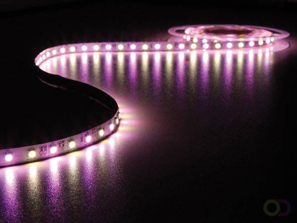 FLEXIBELE LEDSTRIP RGB EN WARM WIT 3500K 300 LEDs 5m 24V