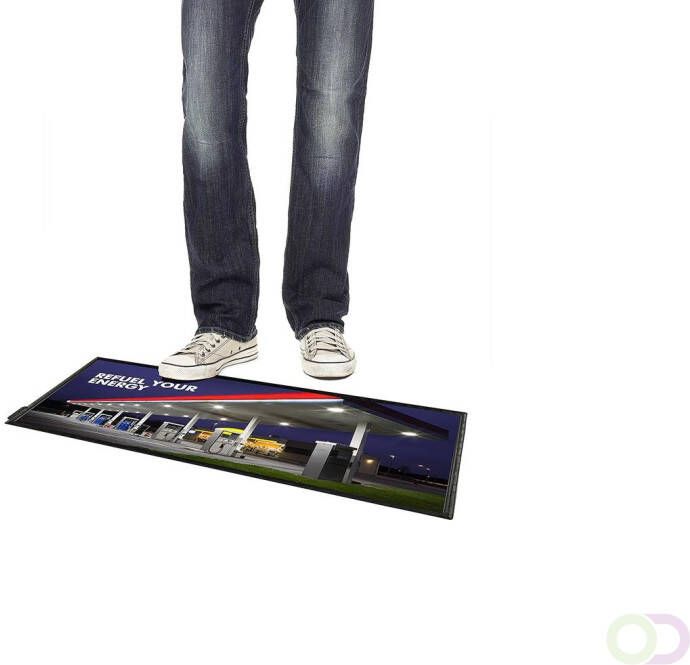 FloorWindoÂ Vloer Poster Display 4x A4