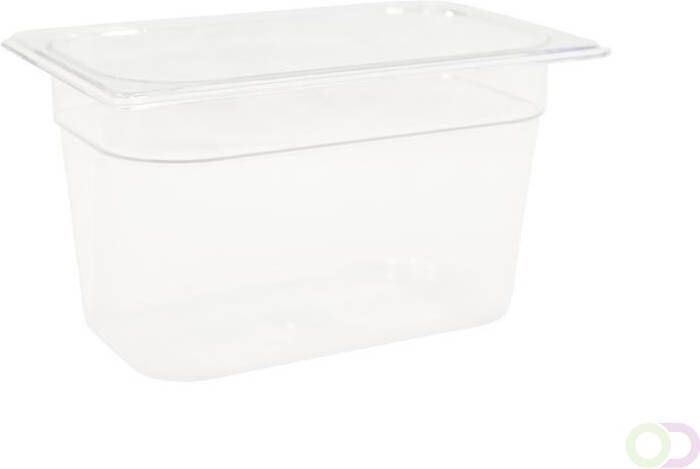 Gastronorm voedselpan 1 4 3 8 ltr Rubbermaid