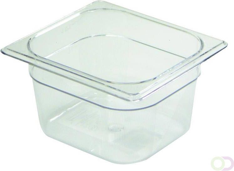 Gastronorm voedselpan 1 6 1 6 ltr Rubbermaid