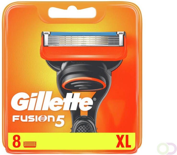 Gillette Fusion5 Navulmesjes Voor Mannen 8 Stuks