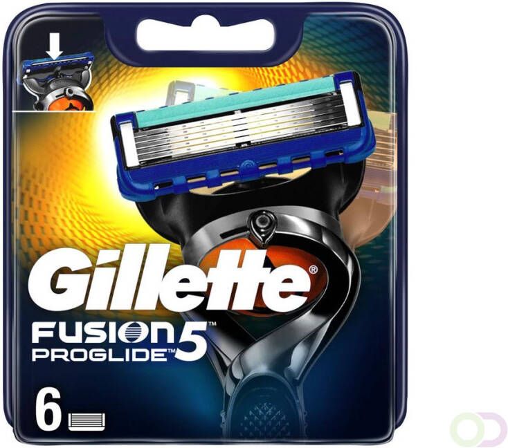 Gillette Fusion5 ProGlide Scheermesjes 6 Navulmesjes