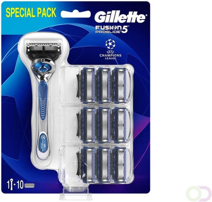 Gillette Fusion5 Proglide Scheersysteem Voor Mannen + 9 Mesjes