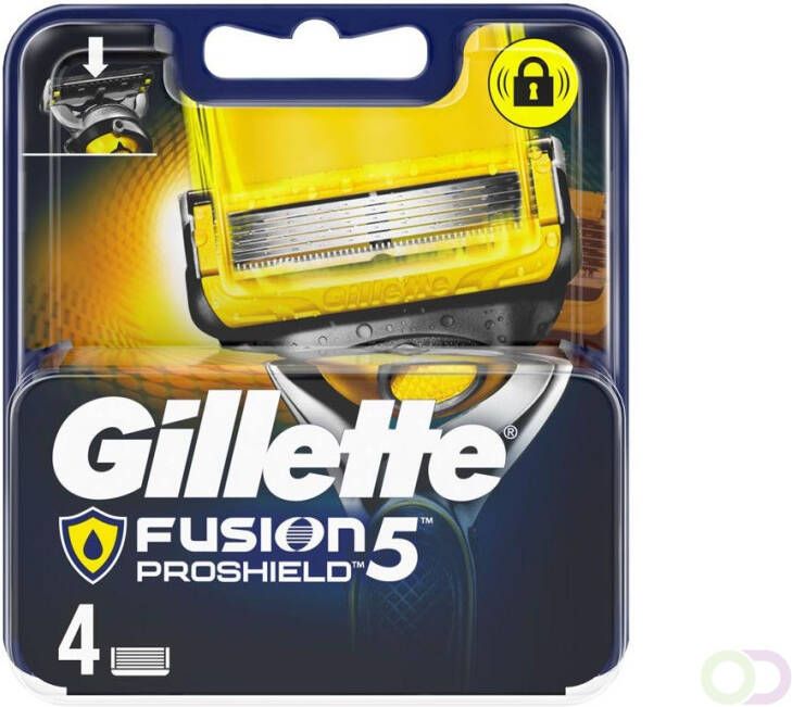 Gillette Fusion5 ProShield Scheermesjes 4 Navulmesjes