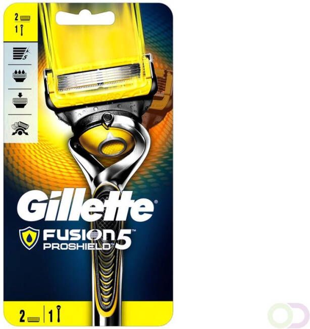 Gillette Fusion5 Proshield Scheersysteem Voor Mannen + 1 Mesje
