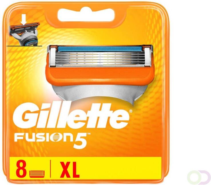 Gillette Fusion5 Scheermesjes Voor Mannen 8 Navulmesjes