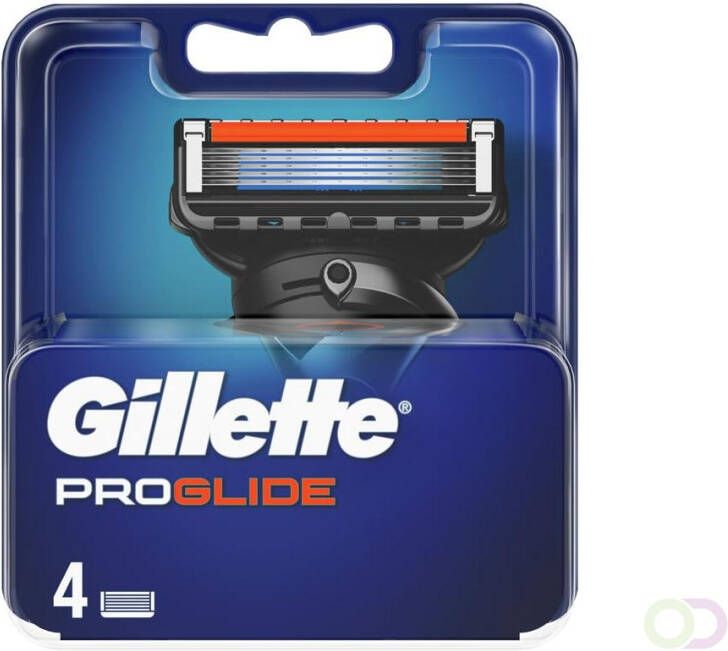 Gillette ProGlide Navulmesjes Voor Scheersysteem Voor Mannen 4 Stuks
