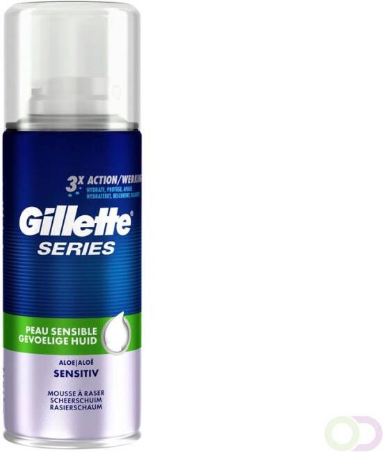 Gillette Series Gevoelige Huid Scheerschuim Voor Mannen 100 ml