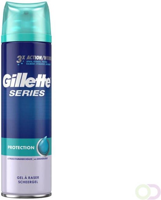 Gillette Series Protection Scheergel Voor Mannen 200 ml