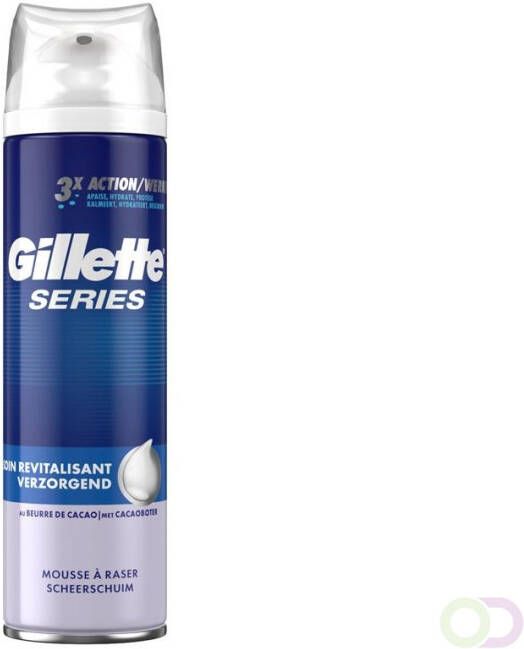 Gillette Series Verzorgend Scheerschuim Voor Mannen 250 ml