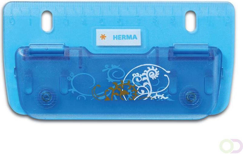 HERMA 19039 Zak perforator Spirit blauw