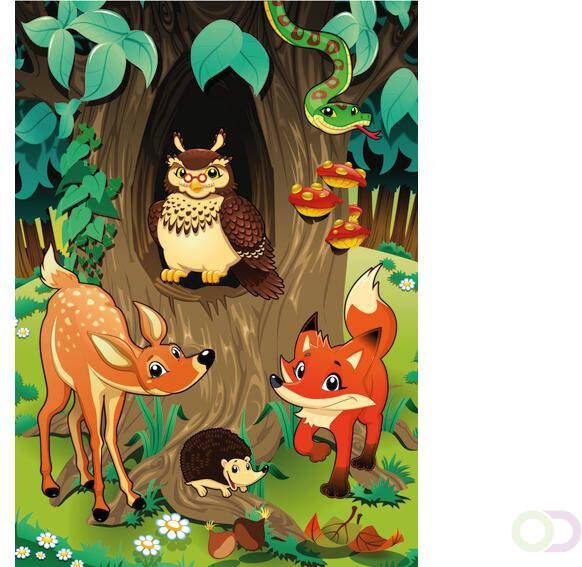 HERMA 3166 Stickers MAGIC Forest Walk Prismatische Folie