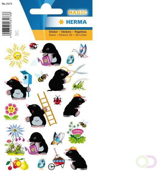 HERMA 3173 Stickers Tuindieren Stone