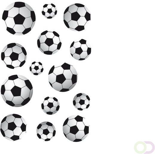 HERMA 3709 Stickers Voetballen Neon