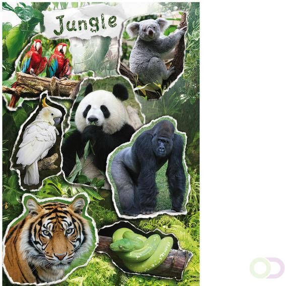 HERMA 3711 Stickers Jungle Prismatische Folie