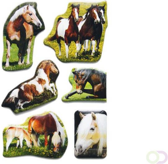 HERMA 6197 Stickers MAGIC dierenfoto\'s paarden Lackpuffy