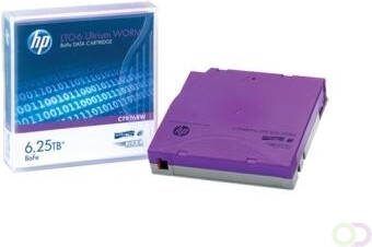 HPE LTO6 Ultrium 6 25 TB BaFe WORM Data Cartridge
