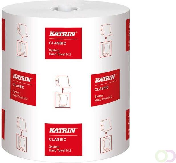 Katrin handdoekrol tbv elektrische dispenser Classic 2laags afm.21 0x160m 6x711vel