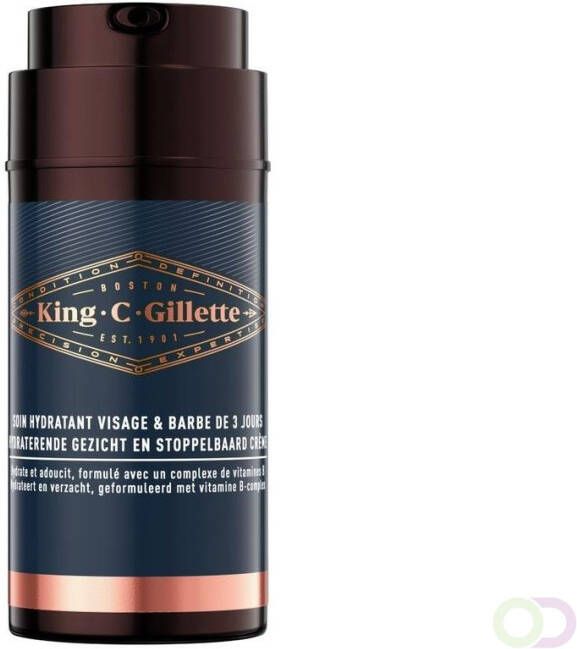 King C Gillette Moisturizer 6x100 ml