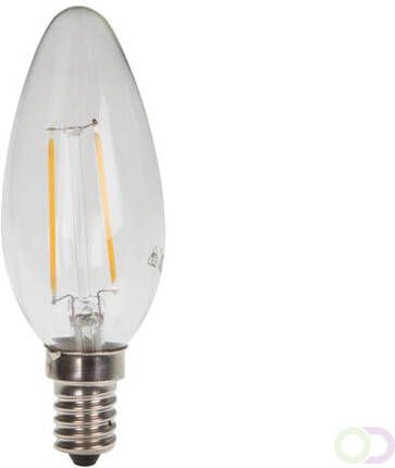 LED GLOEILAMP KAARSVORM E14 2 W 2700