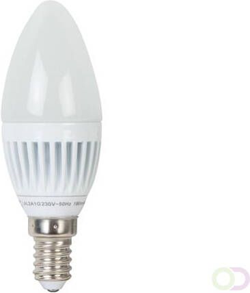 LEDLAMP KAARS 3W E14 230V KOUDWIT